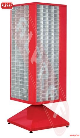 Rotating Parts Bin Stand